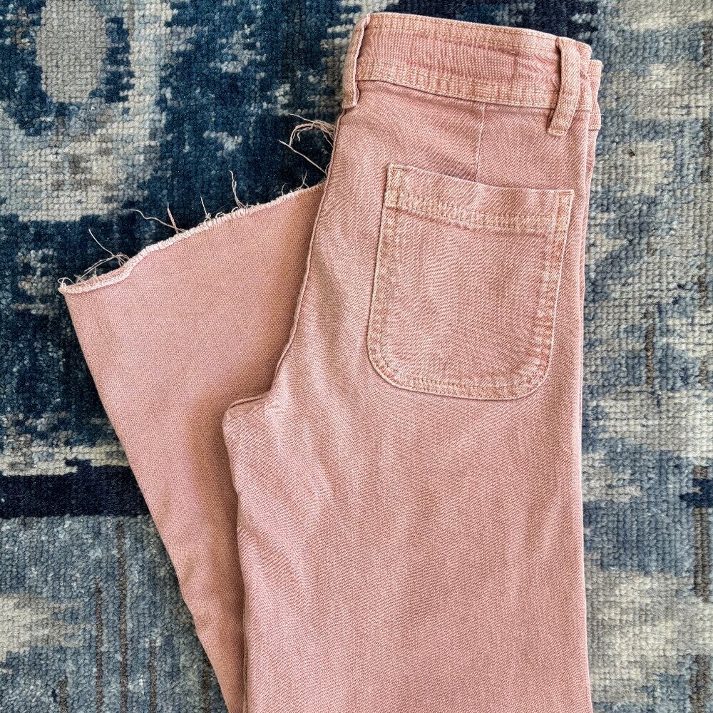 Zara Marine Jeans - Pink - Girls Size 9